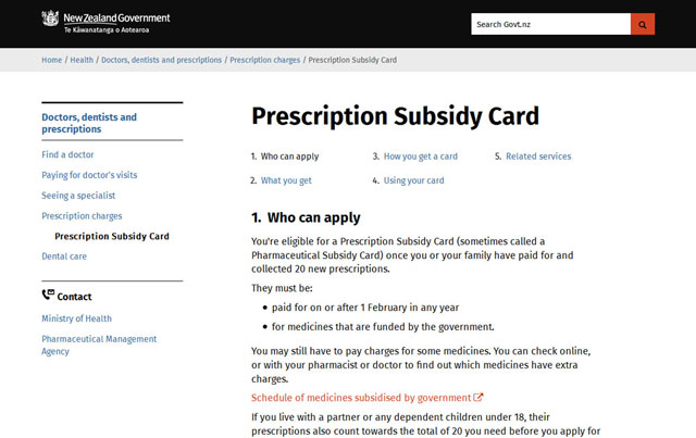 Screenshot showing numbered process steps.