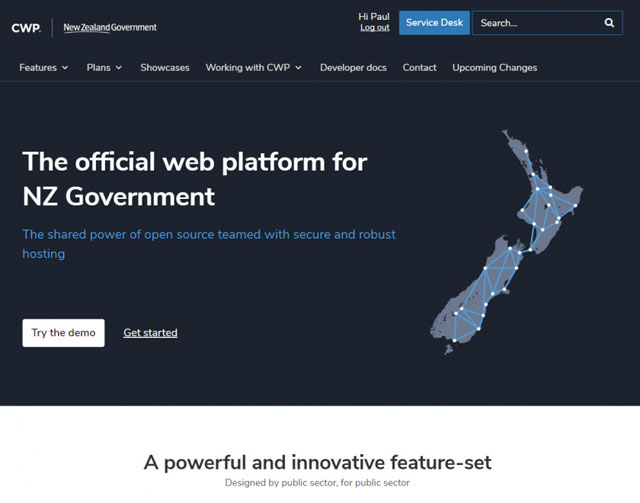 CWP, the official web platform for the NZ Government. A powerful and innovative feature-set. Designed by public sector, for public sector.
